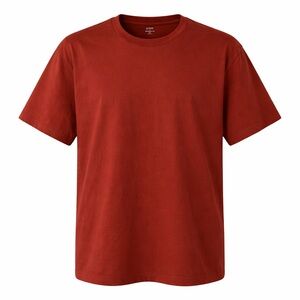 J. Crew Men’s Essential Tee Rust Cotton Crewneck T-Shirt Basic Size XL